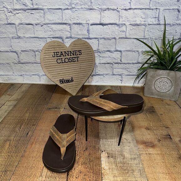 SAS Escape Thong Sandal Size 7 W Made In Usa - Picture 4 of 13